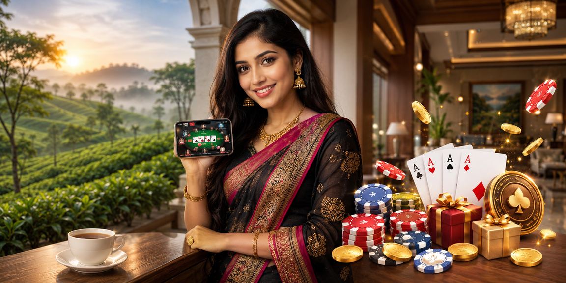 Enjoying sona888vip poker games among the tea gardens of Sylhet